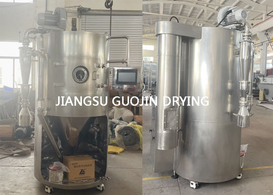ঘূর্ণন গতি 25000rpm শুকনো পাউডার পুনরুদ্ধারের জন্য পরীক্ষাগার স্প্রে ড্রায়ার 95% 9KW