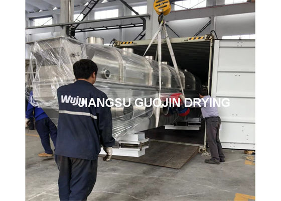 ক্ষমতা কম্পন তরল বিছানা ড্রায়ার 5.5x2kw শক্তি সঠিক তাপমাত্রা নিয়ন্ত্রণ