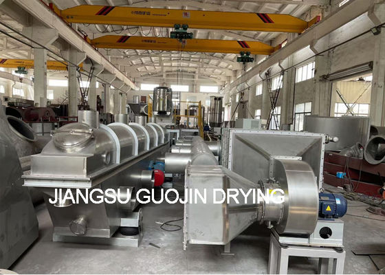স্পন্দিত তরল বিছানা শুকানোর যন্ত্র 180-250kg/h 9m2 তরল বিছানা এলাকা