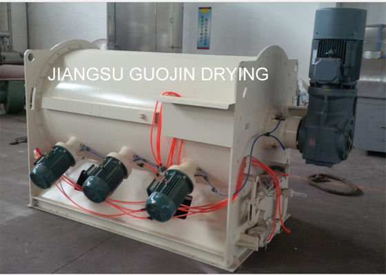 8.4KW অনুভূমিক ডাবল ফিতা মিক্সার 180 কেজি / ব্যাচ শুকনো গুঁড়া জন্য