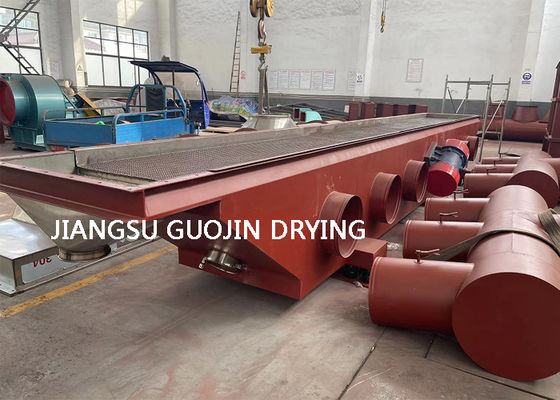 ZLG-1.5x9M অনুভূমিক ক্রমাগত কম্পনশীল তরলযুক্ত বিছানা ড্রায়ার লবণের জন্য