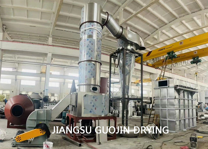 খাদ্যদ্রব্য XZG-10 স্পিন ফ্ল্যাশ ড্রায়ার ভুট্টা স্টার্চ ড্রেসের জন্য স্টিরারের সাথে