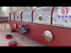 হরিজোন্টাল কম্পন ক্রমাগত তরল বিছানা শুকানোর যন্ত্র ZLG-1.5x9 সিরিজ জন্য চিনি